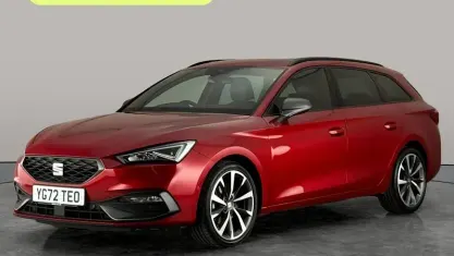 Used Seat Leon FR Sport 131 HP (96 kW) 2022 Red Estate