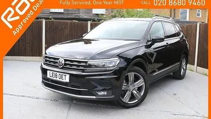 Used VW Tiguan Allspace SEL 180 HP (132 kW) 2018 Brilliant black SUV