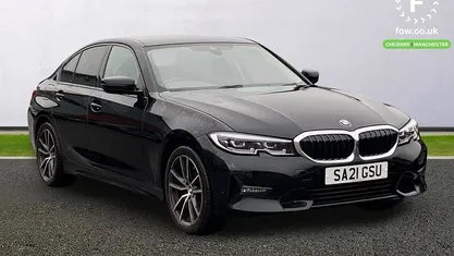Black Used 2021 BMW 318 Sport Line Sedan | £17,599 (Good price)
