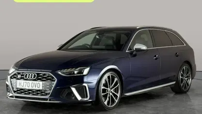 Begagnad Audi S4 Advanced 347 HK (255 kW) 2020 Blå Kombi