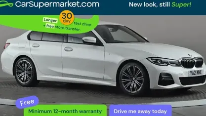 Begagnad BMW 320 M Sport 190 HK (139 kW) 2021 Vit Sedan