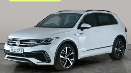 Used VW Tiguan R-line 150 HP (110 kW) 2023 White SUV