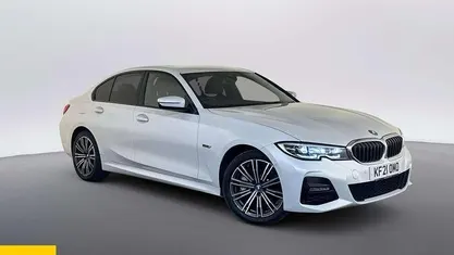 Used BMW 330e M Sport 292 HP (214 kW) 2021 White Sedan