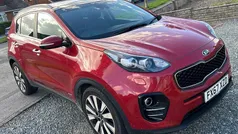 Red Used 2017 Kia Sportage 4 SUV | £14,599 (Fair price)