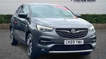 Used Vauxhall Grandland X Sport 131 HP (96 kW) 2019 Grey SUV