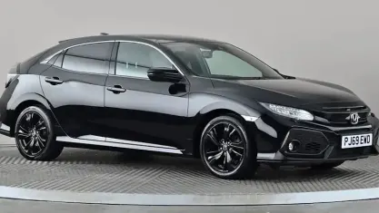 Used Honda Civic EX 126 HP (92 kW) 2019 Black Hatchback