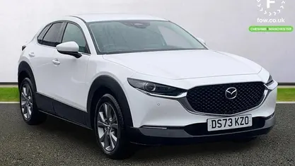 White Used 2023 Mazda CX-30 Exclusive-Line SUV | £16,999 (Good price)