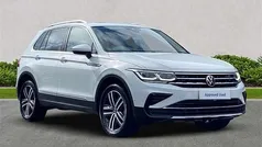 White Used 2021 VW Tiguan Elegance SUV | £25,469 (Good price)