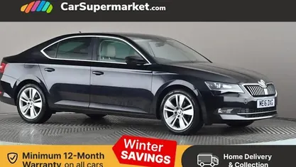 Black Used 2016 Skoda Superb SE L Executive Hatchback | £11,697 (Fair price)