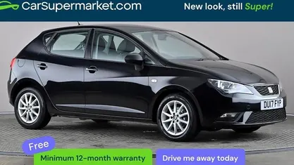 Used Seat Ibiza SE Technology 90 HP (66 kW) 2017 Black Hatchback