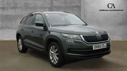 Used Skoda Kodiaq SE 150 HP (110 kW) 2019 Green SUV