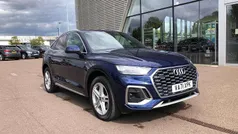 Blue Used 2022 Audi Q5 Sportback S-Line SUV | £34,250 (Good price)