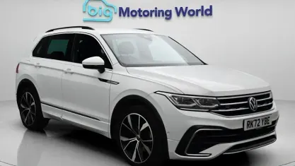 Used VW Tiguan R-line 150 HP (110 kW) 2022 White SUV