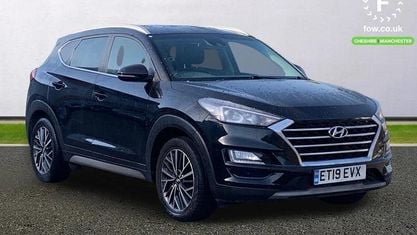 Usado Hyundai Tucson Premium 177 CV (130 kW) 2019 Negro SUV