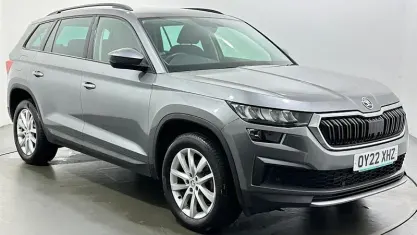 Używany Skoda Kodiaq SE 150 KM (110 kW) 2021 Szary SUV