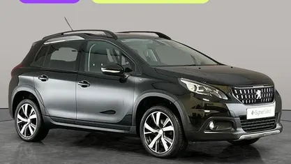 Begagnad Peugeot 2008 GT-line 131 HK (96 kW) 2018 Svart SUV