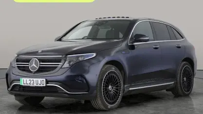 Used Mercedes EQC400 AMG Line Premium Plus 300 kW (408 HP) 2023 Blue SUV