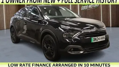 Usado Citroën e-C4 100 kW (136 CV) 2024 Negro Utilitario