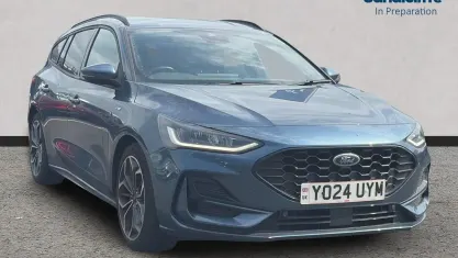 Used Ford Focus ST-Line X 125 HP (91 kW) 2024 Blue Estate