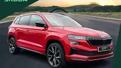 Red Used 2023 Skoda Karoq SportLine SUV | £23,249 (Fair price)