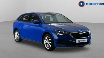 Used Skoda Scala 95 HP (69 kW) 2022 Blue Hatchback