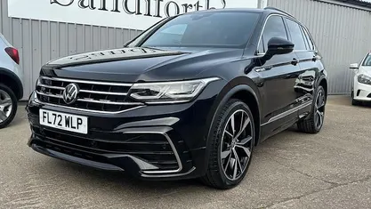 Used VW Tiguan R-line 190 HP (139 kW) 2022 Black SUV