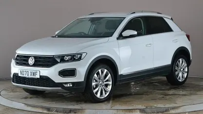 Used VW T-Roc SEL 150 HP (110 kW) 2021 White SUV