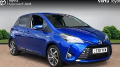 Blue Used 2020 Toyota Yaris Hybrid Hatchback | £13,762 (Good price)