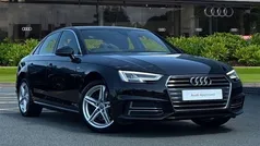 Black Used 2017 Audi A4 S-Line Sedan | £13,250 (Fair price)