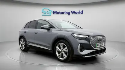 Used Audi Q4 e-tron S-Line 125 kW (170 HP) 2022 Grey SUV