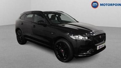 Używany Jaguar F-Pace R-Sport 300 KM (220 kW) 2019 Czarny SUV