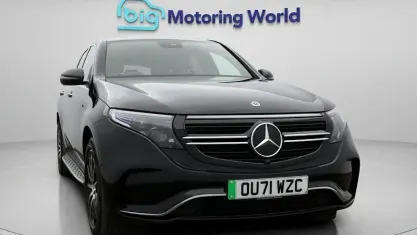 Used Mercedes EQC400 AMG line 300 kW (408 HP) 2021 Black SUV