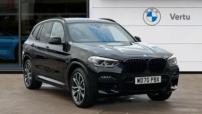 Black Used 2021 BMW X3 M Sport SUV | £26,490 (Good price)