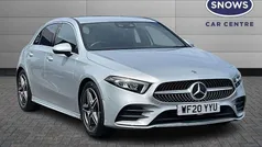 Silver Used 2020 Mercedes A200 AMG line Hatchback | £17,599 (Fair price)