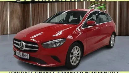 Used Mercedes B200 150 HP (110 kW) 2020 Red Hatchback
