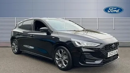 Black Used 2023 Ford Focus ST-Line Hatchback | £14,623 (Fair price)