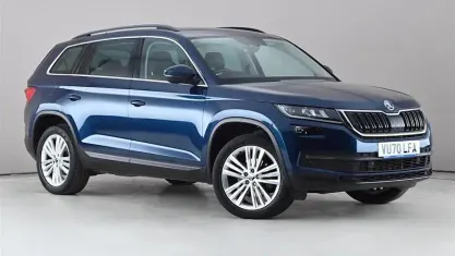 Usado Skoda Kodiaq SE L 150 HP (110 kW) 2020 Azul SUV