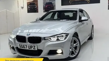Usado BMW 320 M Sport 190 CV (139 kW) 2017 Plateado Berlina