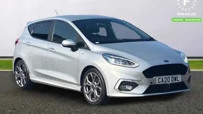 Used Ford Fiesta ST-Line X 101 HP (74 kW) 2019 Silver Hatchback