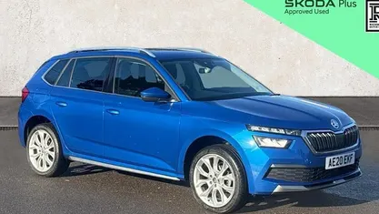 Blue Used 2020 Skoda Kamiq SE L SUV | £16,392 (Fair price)