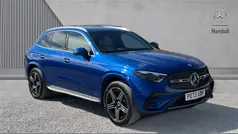 Spectral blue metallic Used 2023 Mercedes GLC300e AMG Line Premium SUV | £47,773 (Fair price)