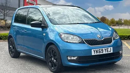 Used Skoda Citigo Colour Edition 60 HP (44 kW) 2019 Blue Hatchback