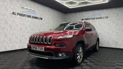 Used Jeep Cherokee Limited 200 HP (147 kW) 2016 Red SUV