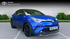 Nebula blue bitone Used 2018 Toyota C-HR SUV | £16,190 (Fair price)