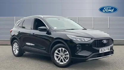Used Ford Kuga Titanium 150 HP (110 kW) 2024 Black SUV
