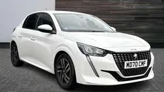 White Used 2021 Peugeot 208 Allure Hatchback | £11,447 (Fair price)