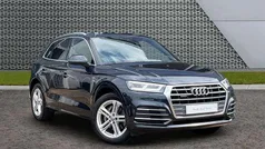 Moonlight blue metallic Used 2019 Audi Q5 S-Line SUV | £21,499 (Good price)
