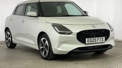 Used Suzuki Swift 82 HP (60 kW) 2025 White Hatchback