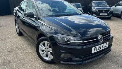 Used VW Polo SE 95 HP (69 kW) 2019 Black Hatchback