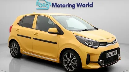 Used Kia Picanto GT-Line 67 HP (49 kW) 2023 Yellow Hatchback